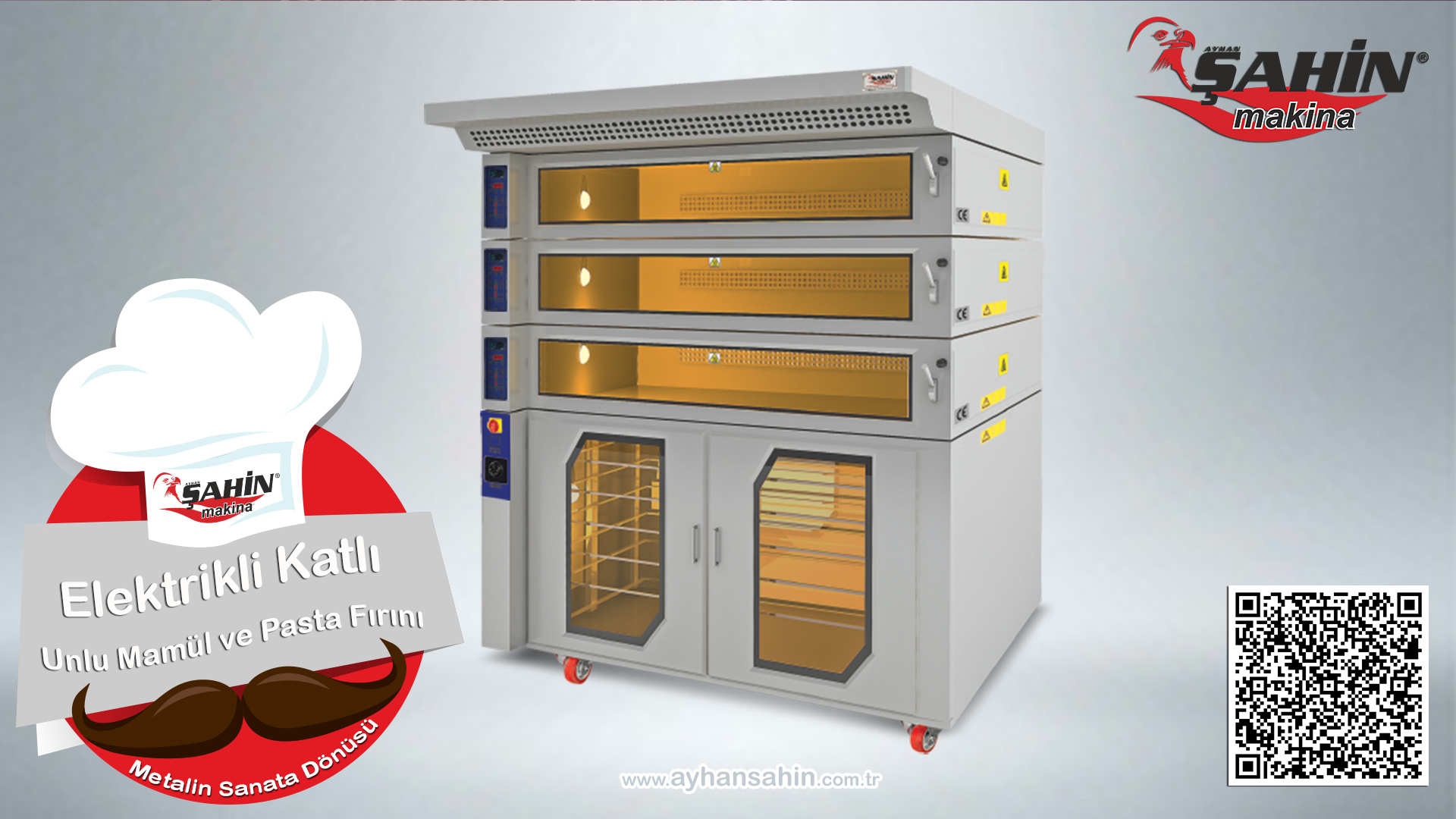 Electric Folded Flour and Cake Oven